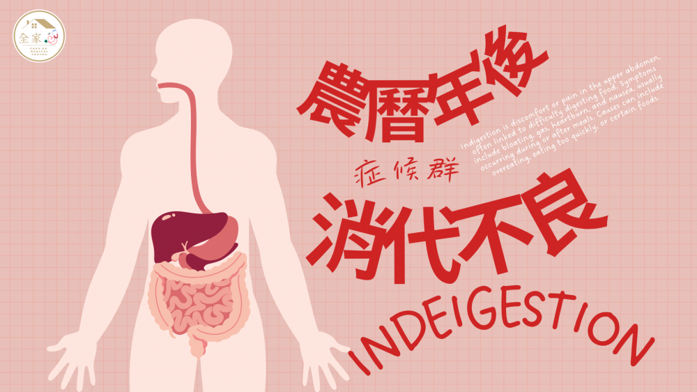農曆年後症候群消化不良