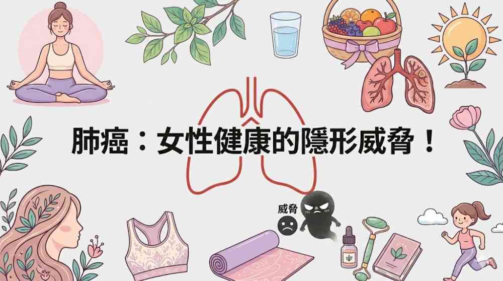 肺癌：女性健康的隱形威脅！